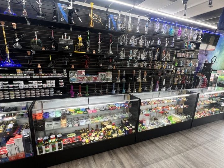 Inside Smoke Factory — glass & water pipes in Alpharetta, GA