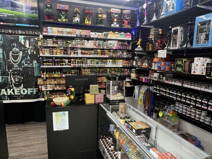 Inside Smoke Factory — glass & water pipes in Alpharetta, GA