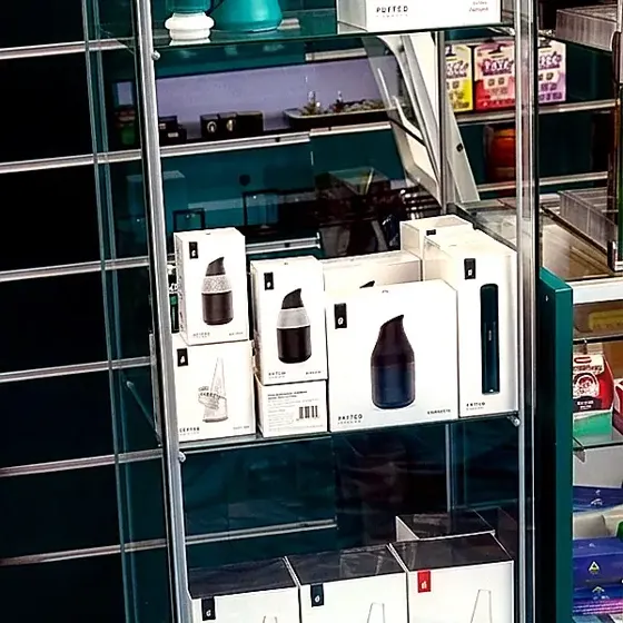 Display Case — Glass & Water Pipes at Smoke Factory, Alpharetta GA